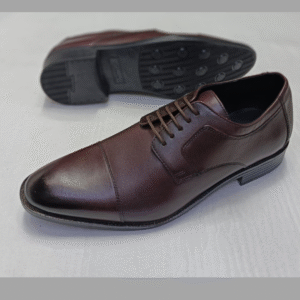 Elevated Formal Derby Shoes with Unique Texture – All Occasion Wear