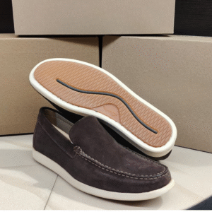 Men's Brown Suede Slip-On Loafers – Casual Moccasin Driving Shoes | Everyday Comfort
