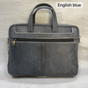 Premium Oxblood Genuine Leather Briefcase | Stylish Laptop & Office Bag for Men & Women