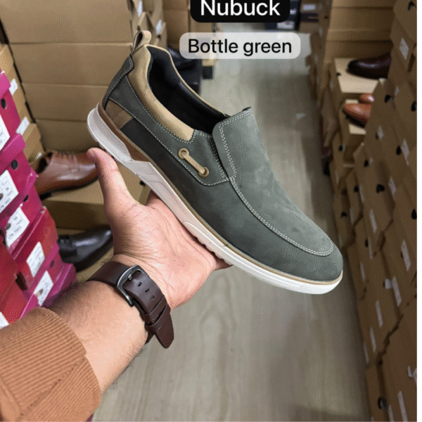 Men's Premium Royal Nubuck Casual Loafers – Stylish & Comfortable Slip-Ons - Image 2