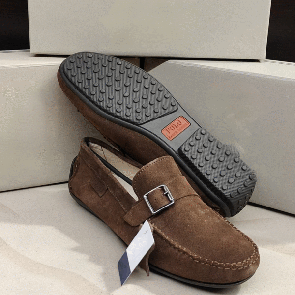 Men's Premium Suede Loafers – Classic Driving Moccasins - Image 4