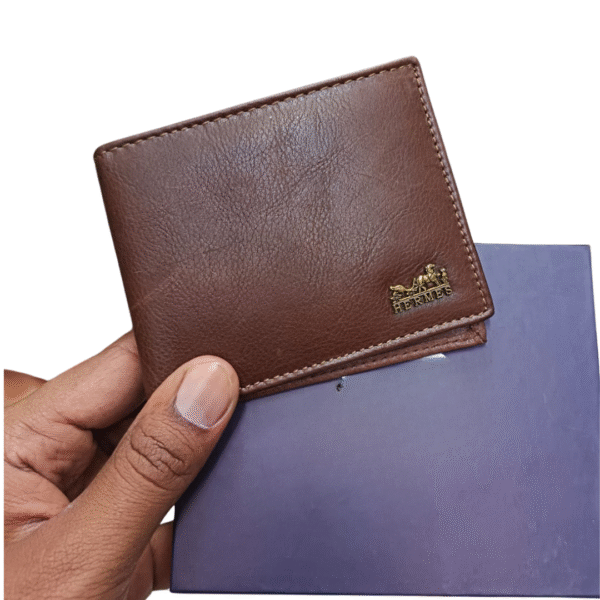 Premium Slim Leather Card Holder Wallet for Men – RFID Blocking - Image 3