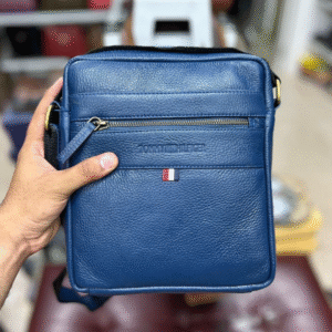 Premium Leather Crossbody Bag for Men – Stylish & Versatile Messenger Bag