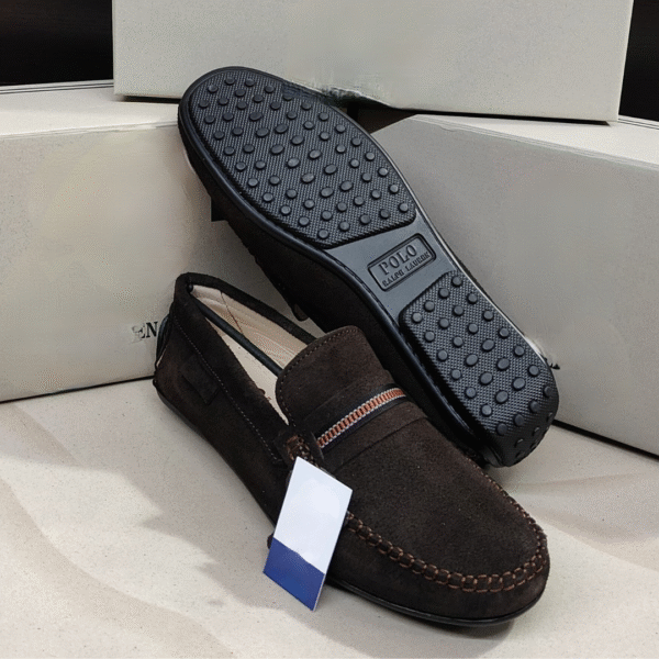 Men's Premium Suede Loafers – Classic Driving Moccasins - Image 3