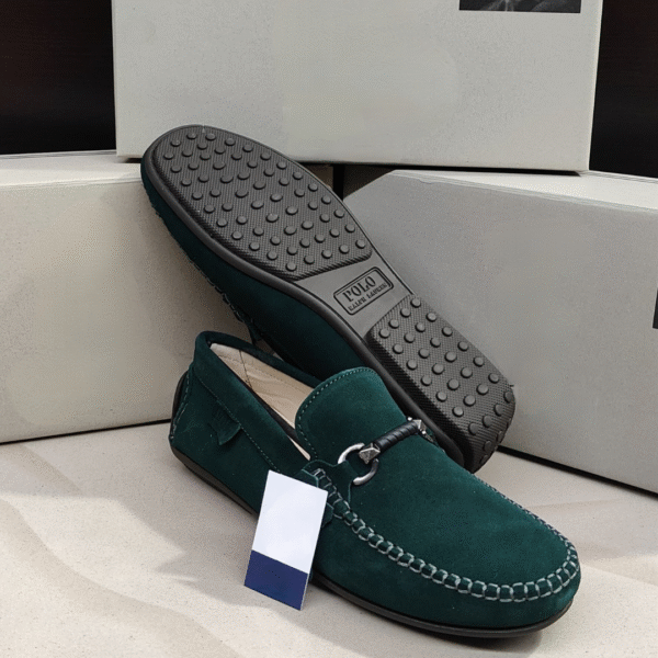 Men's Premium Suede Loafers – Classic Driving Moccasins - Image 2
